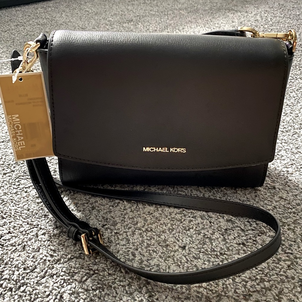 Michael Kors Ellis Med Messenger Crossbody Bag